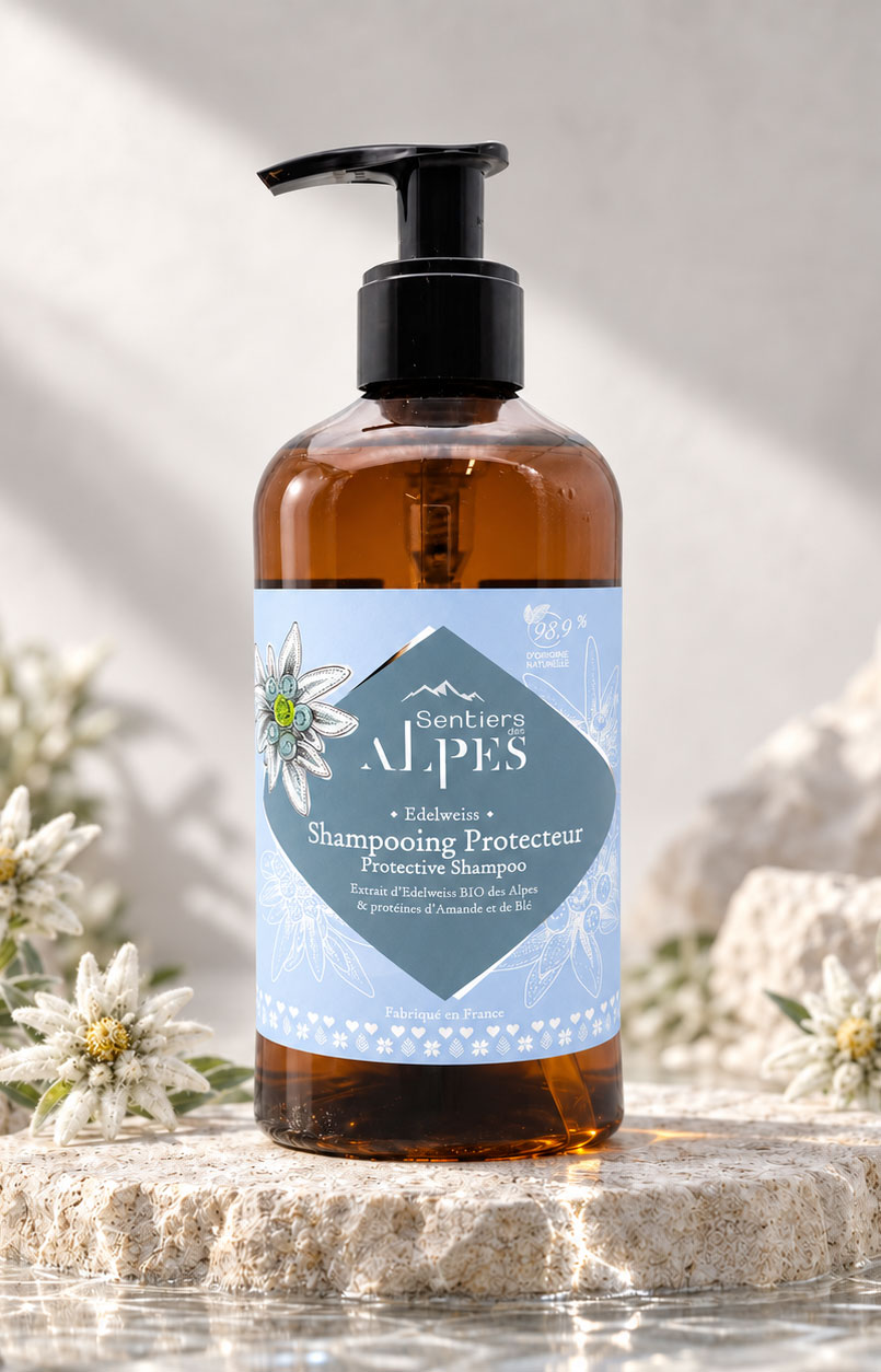 Sentiers des Alpes | Shampooing Protecteur Edelweiss