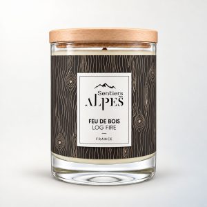 Bougie parfumée Feu de bois