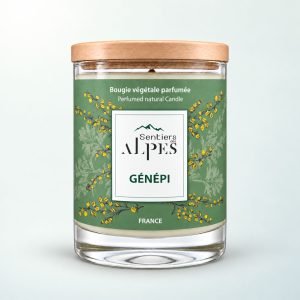 Bougie parfumée Génépi