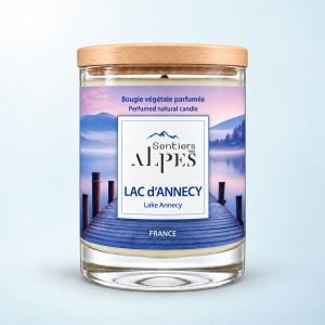 Bougie parfumée Lac d'Annecy