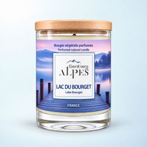 Bougie parfumée Lac du Bourget