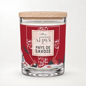 Bougie parfumée Pays de Savoie