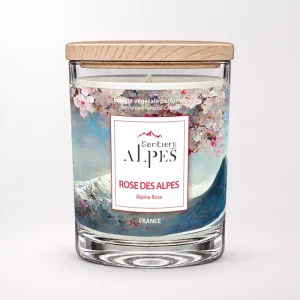 Bougie parfumée Roseraie
