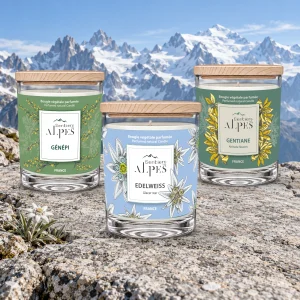 Coffret Bougies - Découverte des Alpes